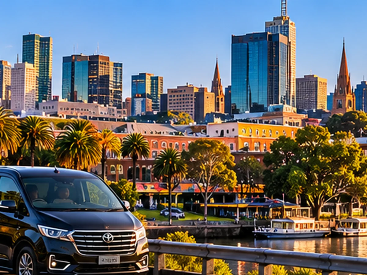 Airport transfer vehicle for Victoria airport transfers