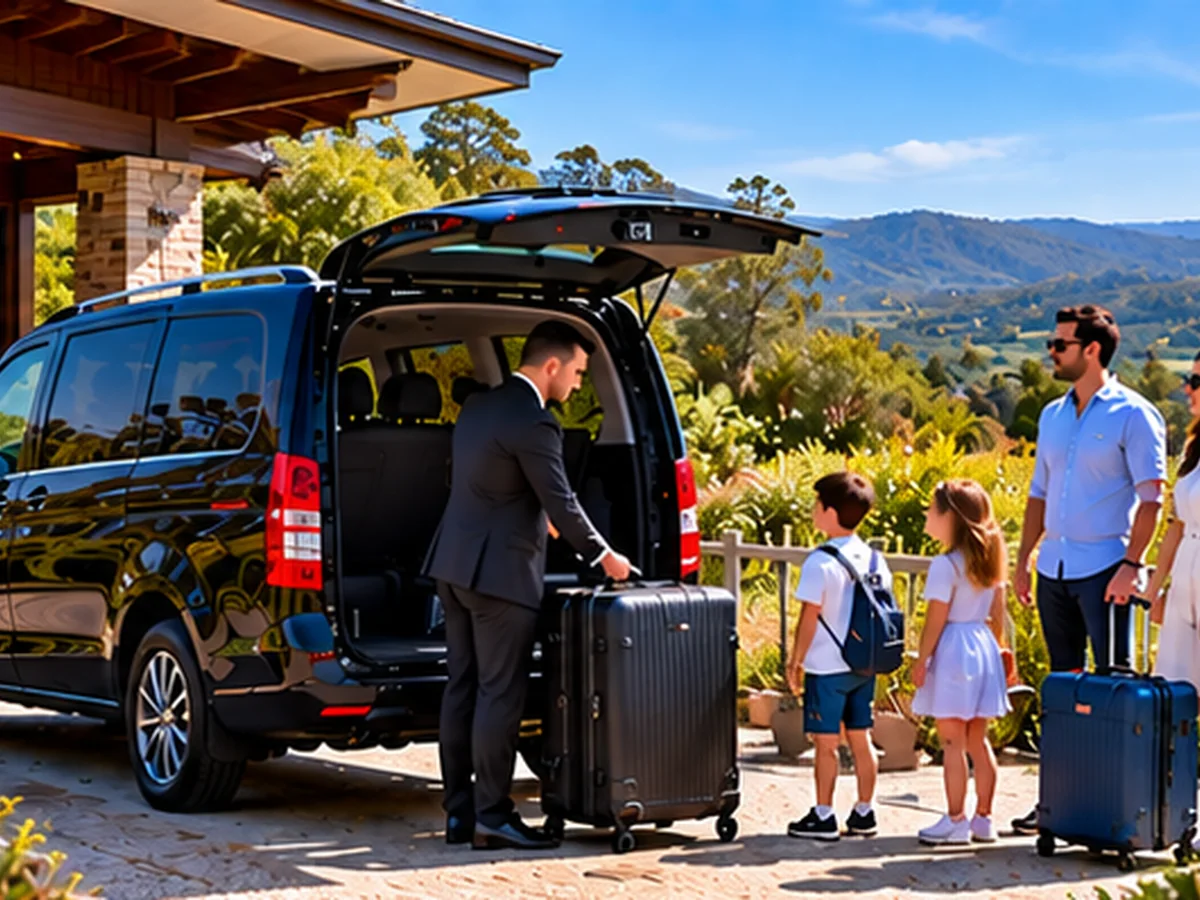 Yarra Valley & Dandenong Ranges airport transfer service by EzyTransfers