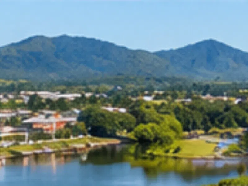 Bangalow local airport transfer area