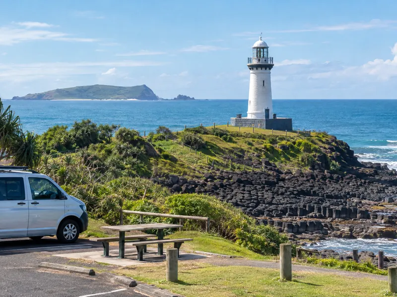 Fingal Head local airport transfer area