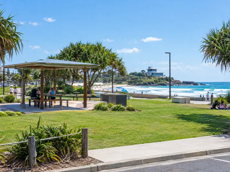 Kingscliff local airport transfer area