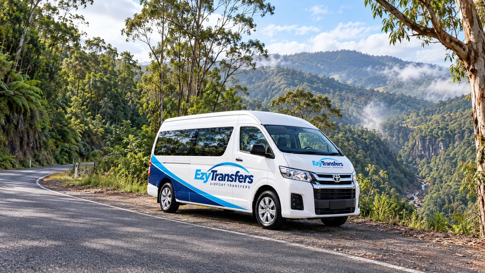 Tuntable Creek airport transfers