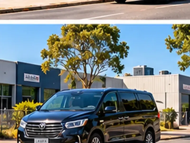 Bradbury local airport transfer area