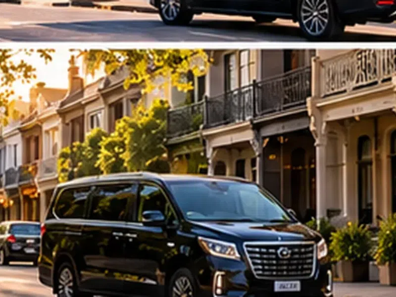 Burwood local airport transfer area