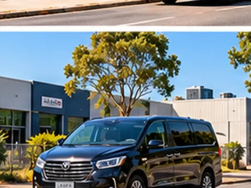 Busby local airport transfer area