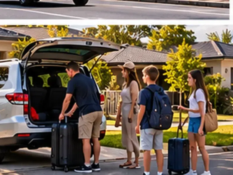 Fairfield West local airport transfer area