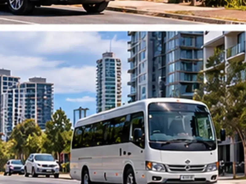 Hebersham local airport transfer area