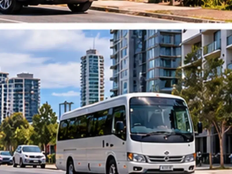 Homebush local airport transfer area