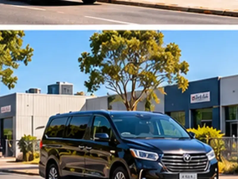 Raby local airport transfer area
