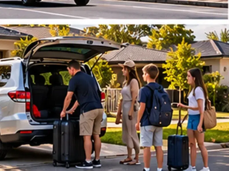 Sadleir local airport transfer area