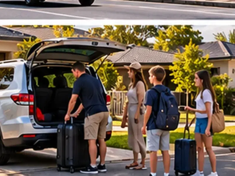 Wetherill Park local airport transfer area