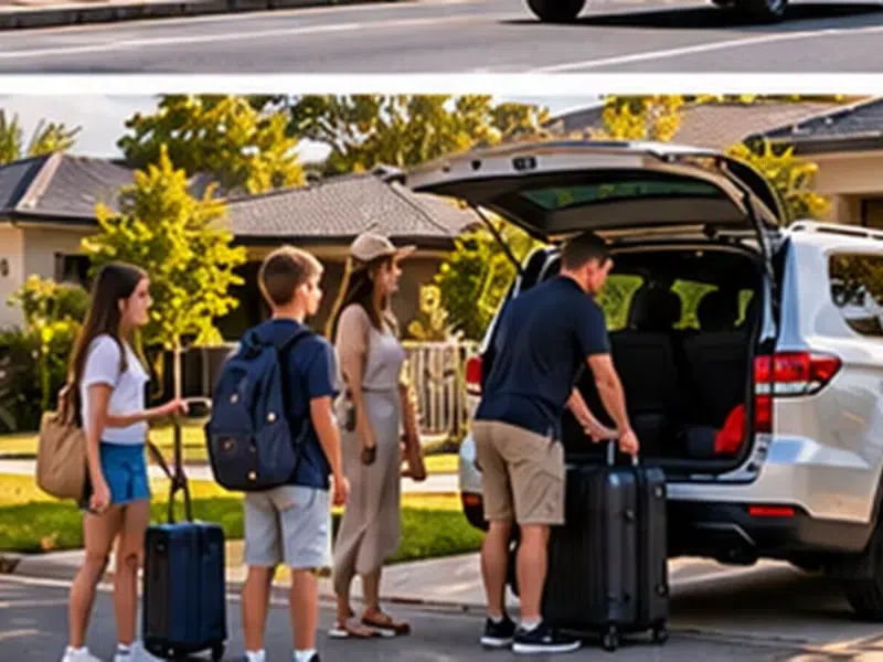 Woodpark local airport transfer area