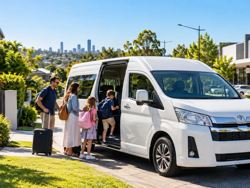 Aspley local airport transfer area