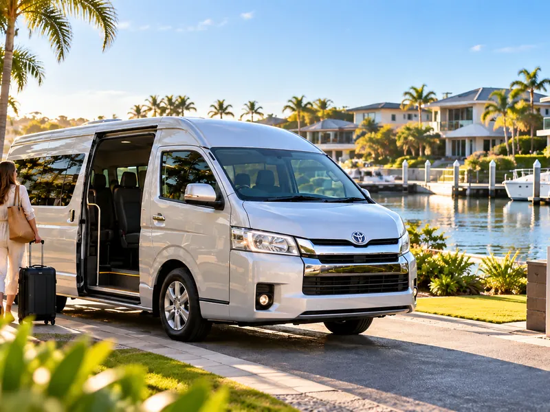 Hamilton local airport transfer area