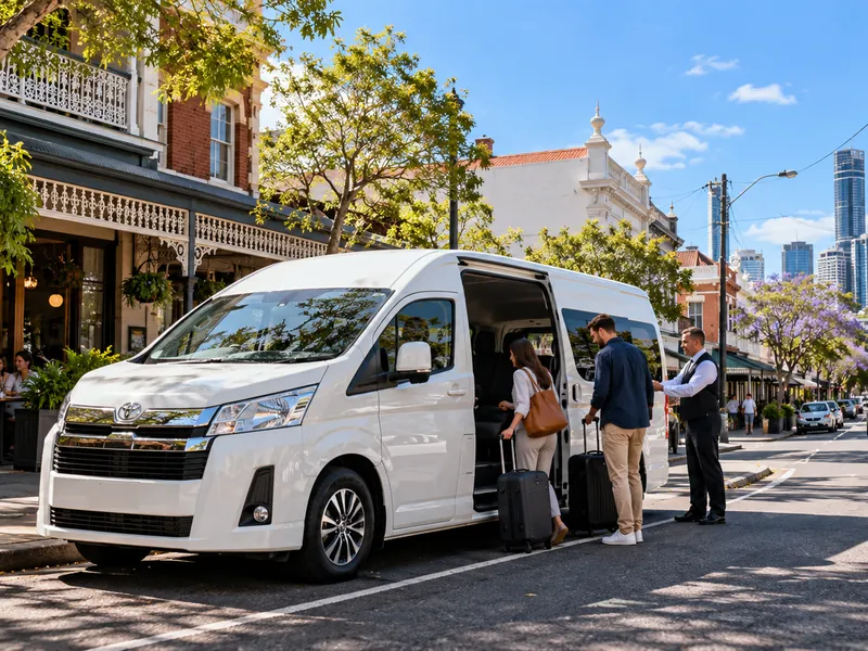 Lutwyche local airport transfer area