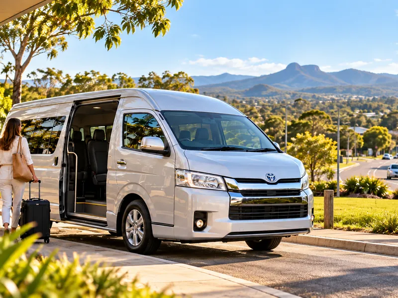 Mount Glorious local airport transfer area