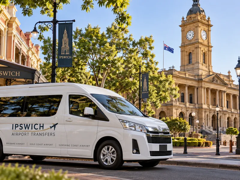 North Ipswich local airport transfer area