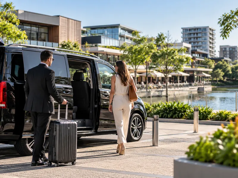 North Lakes local airport transfer area