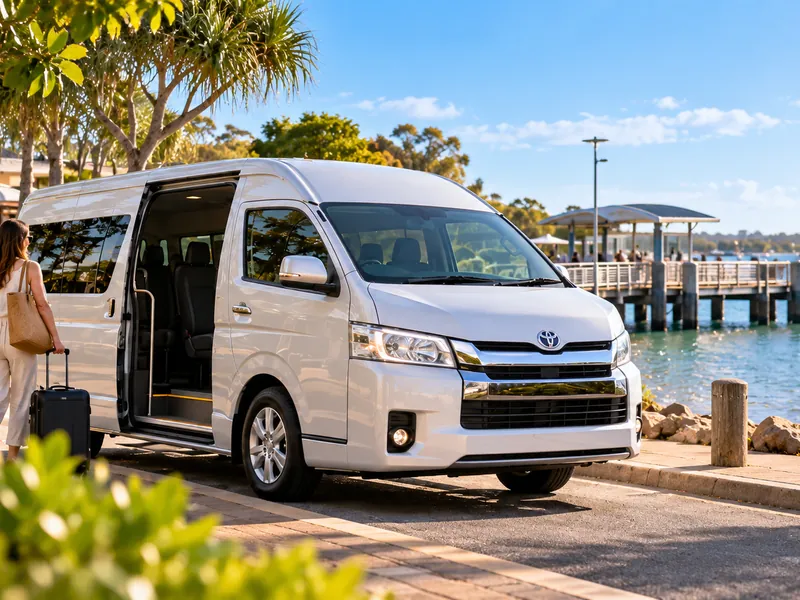 Ormiston local airport transfer area