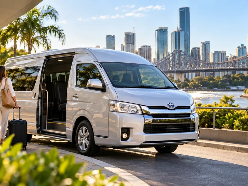 Wacol local airport transfer area