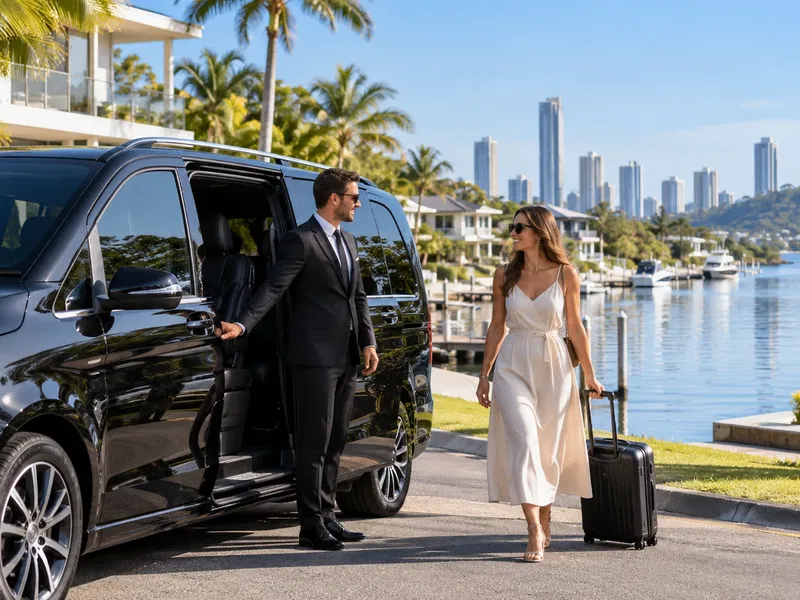 Coolangatta local airport transfer area