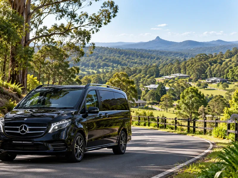 Mount Nathan local airport transfer area