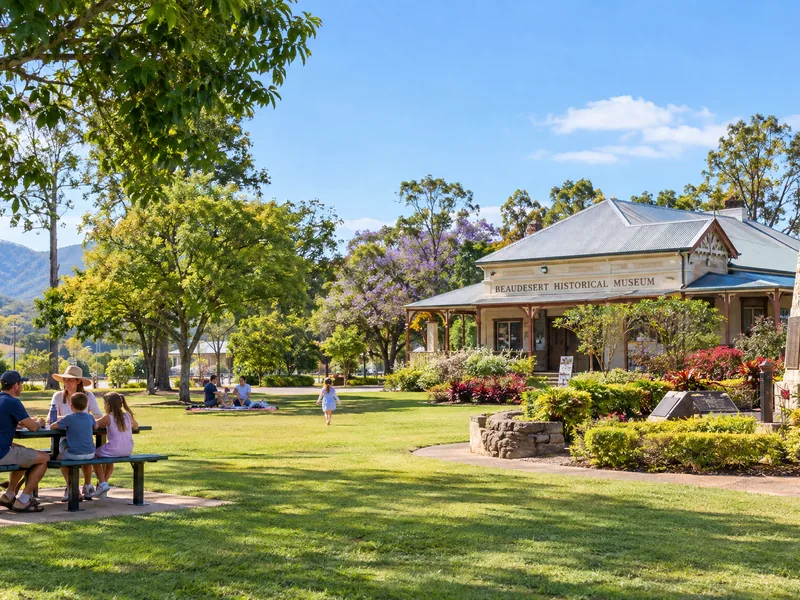 Beaudesert local airport transfer area