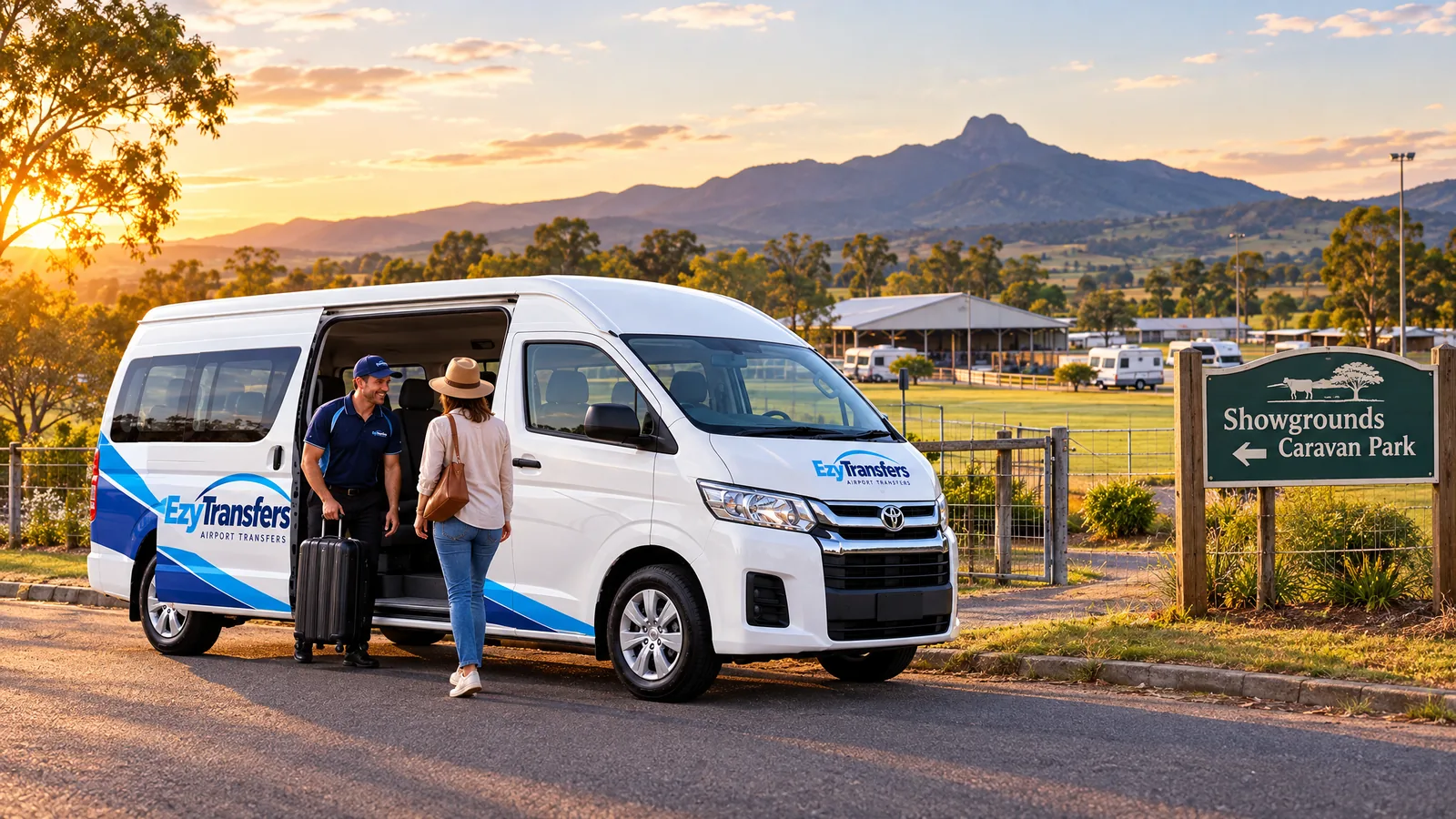 Boonah airport transfers with EzyTransfers