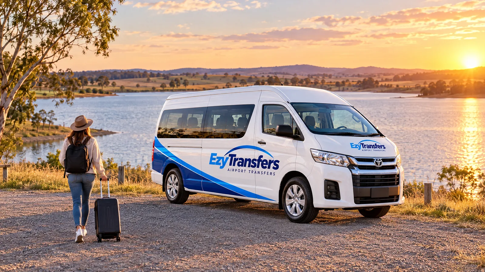 Lake Clarendon airport transfers with EzyTransfers