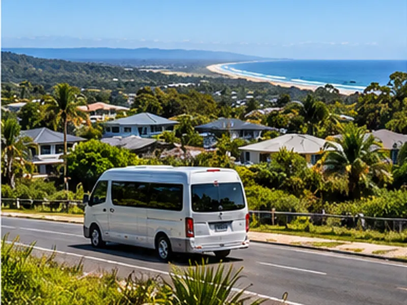 Alexandra Headland local airport transfer area