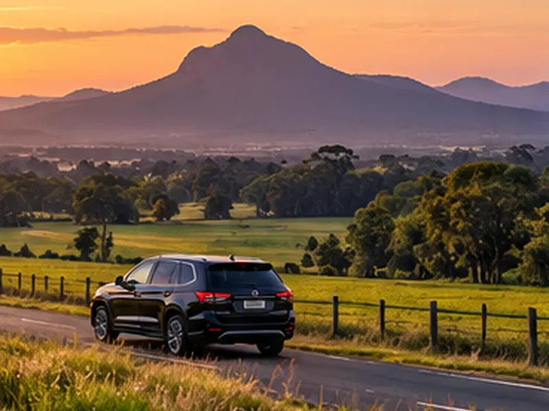 Bald Knob local airport transfer area