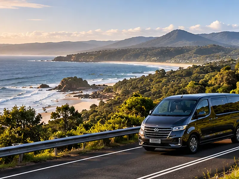 Bribie Island local airport transfer area