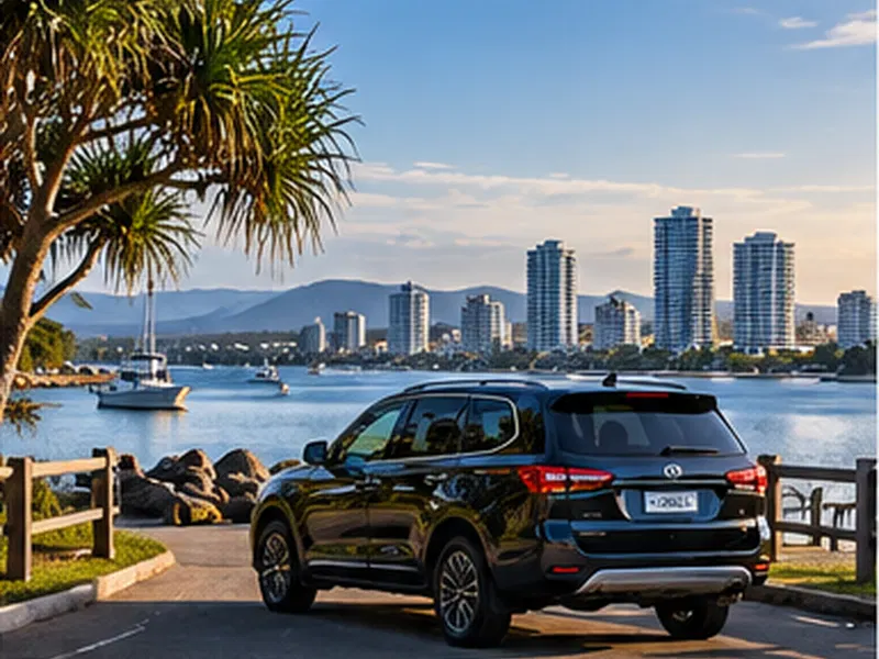 Mooloolaba local airport transfer area