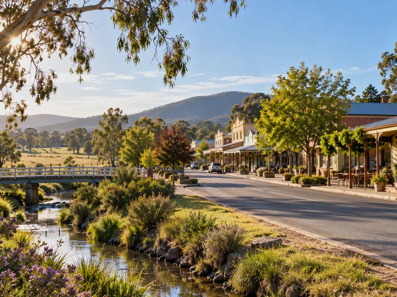 Heathcote South local airport transfer area