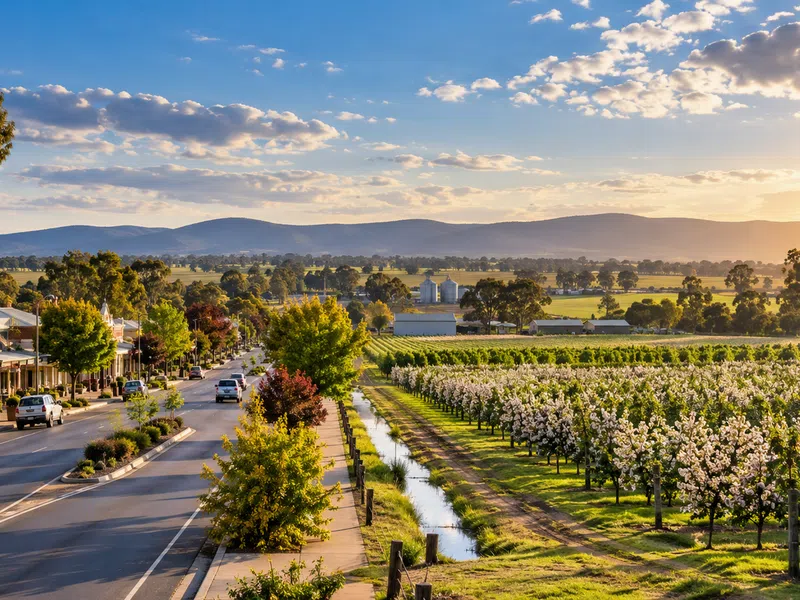 Kyabram South local airport transfer area