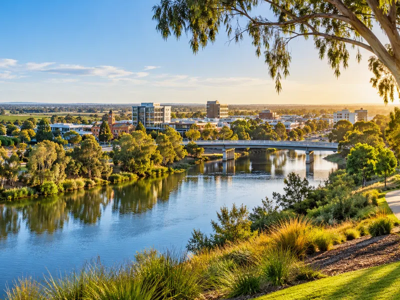 Nagambie local airport transfer area