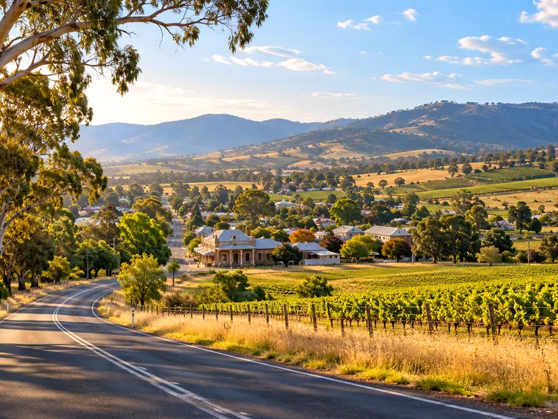 Tatura local airport transfer area