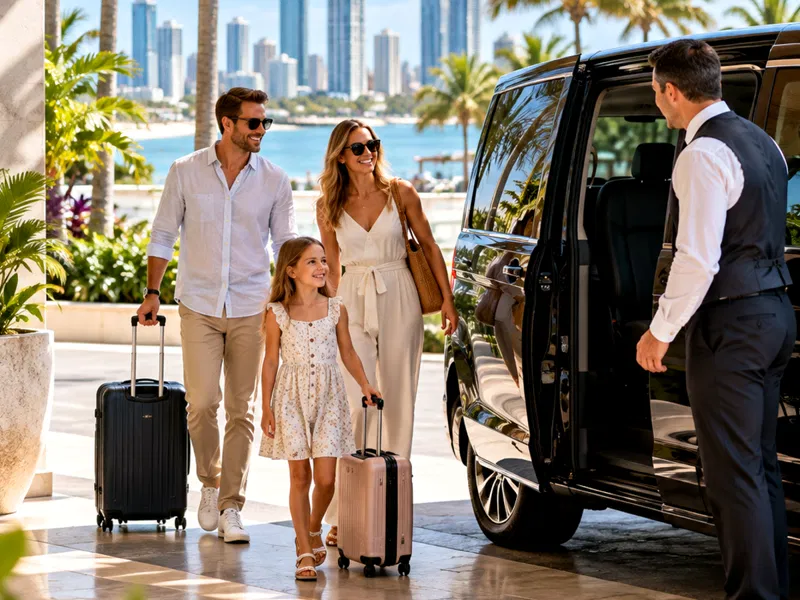 Caroline Springs local airport transfer area