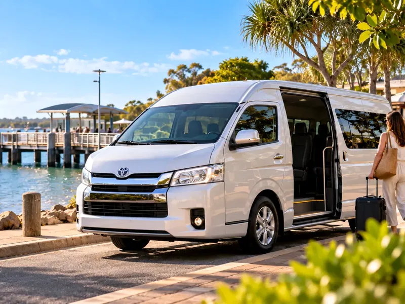 Docklands local airport transfer area