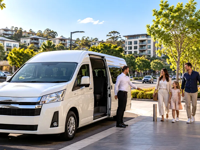 East Melbourne local airport transfer area