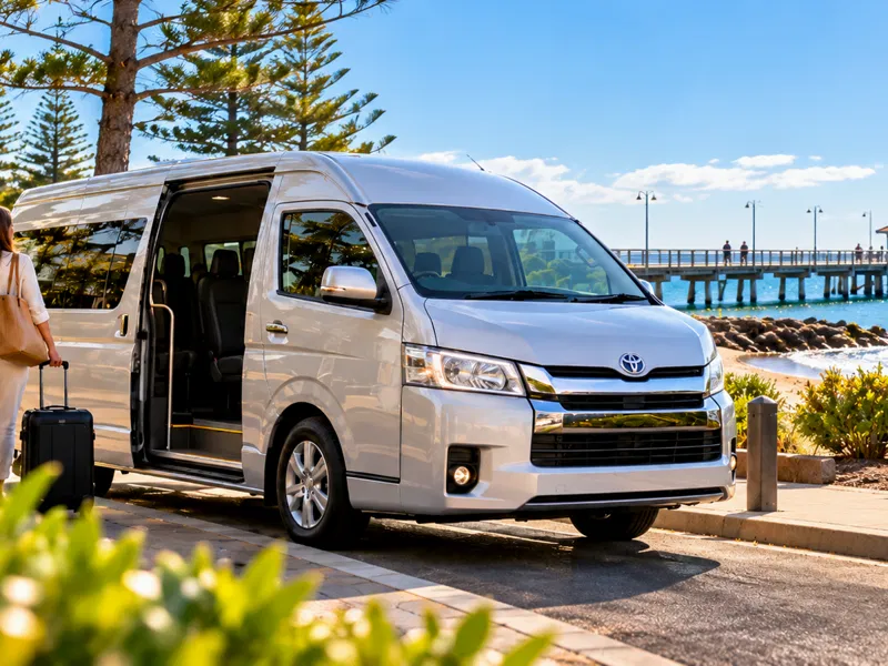 Eden Park local airport transfer area