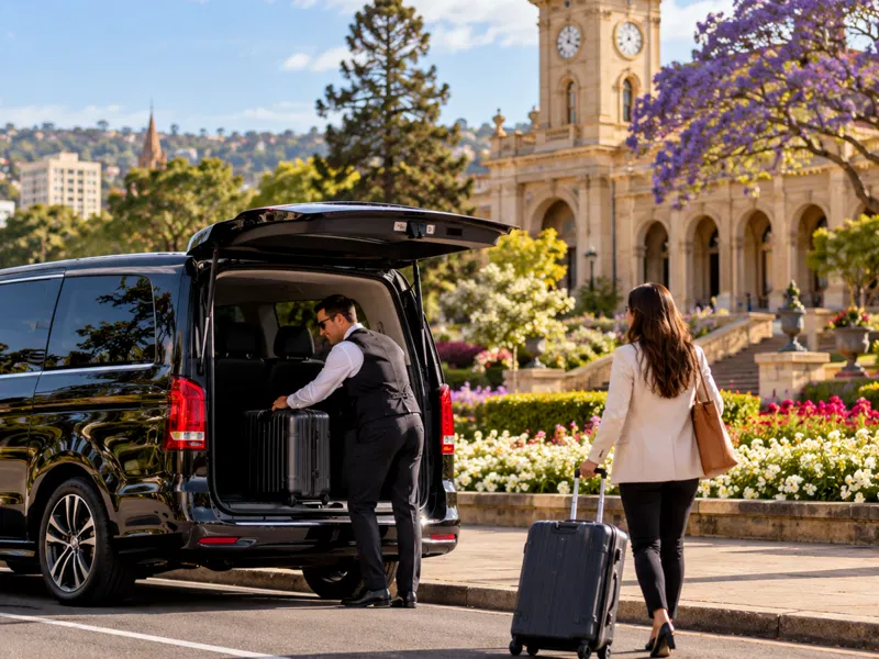 Essendon Fields local airport transfer area