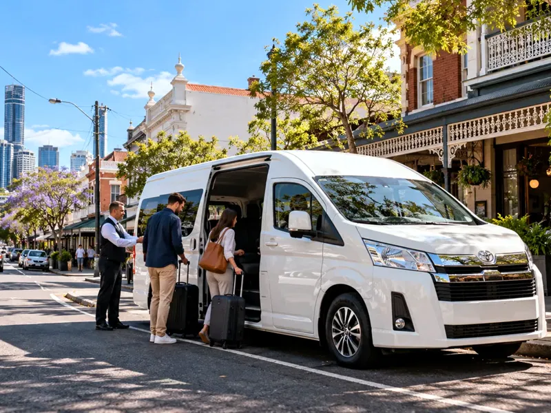 Glen Iris local airport transfer area