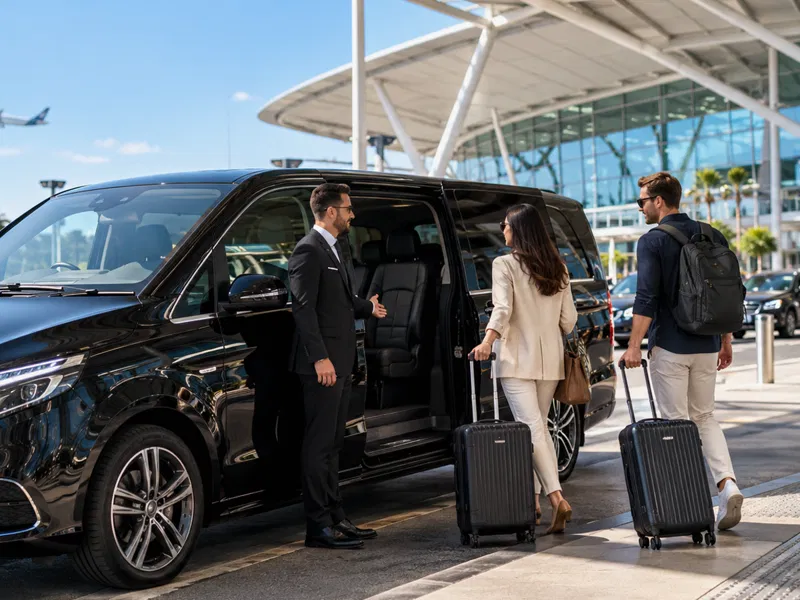 Greenvale local airport transfer area