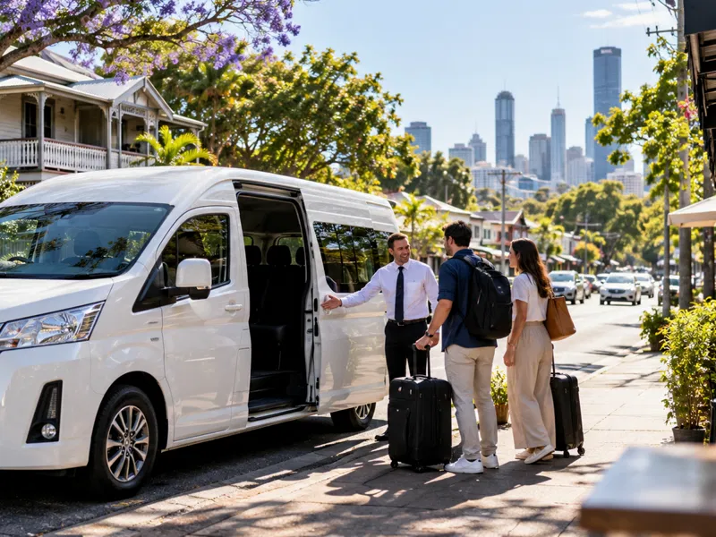 Hallam local airport transfer area