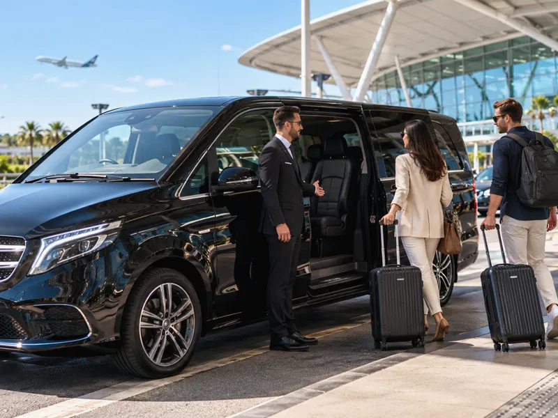 Hawthorn local airport transfer area