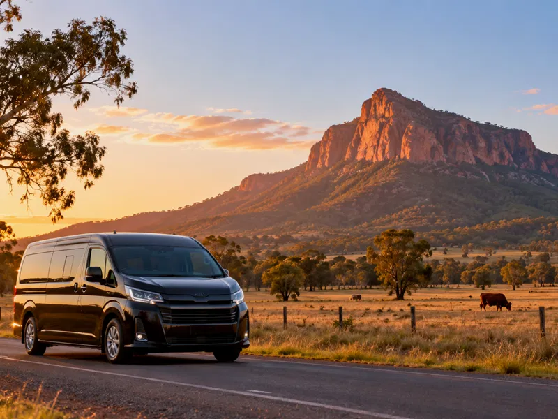 Keilor local airport transfer area