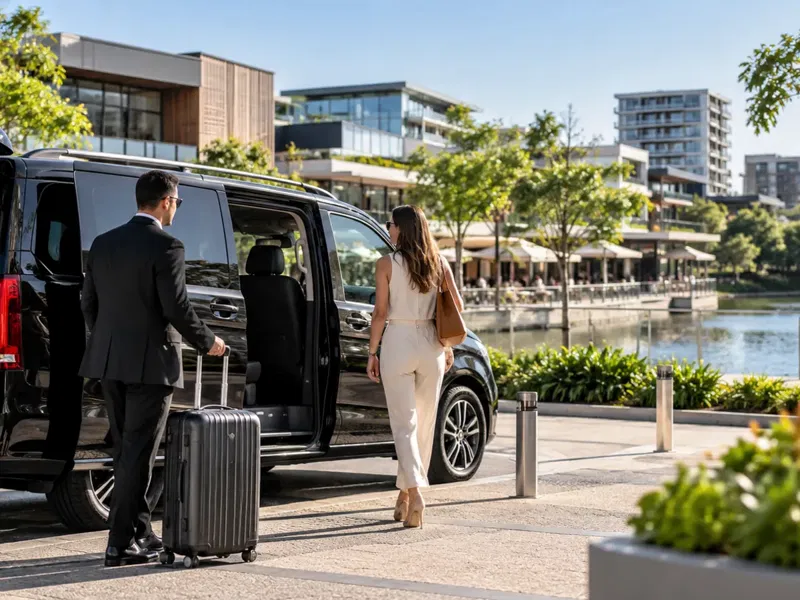 Lyndhurst local airport transfer area