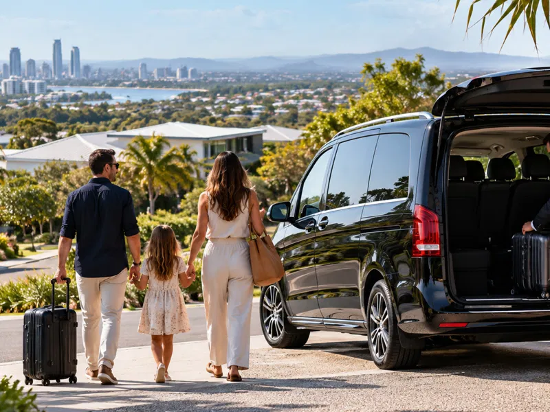 Melbourne local airport transfer area