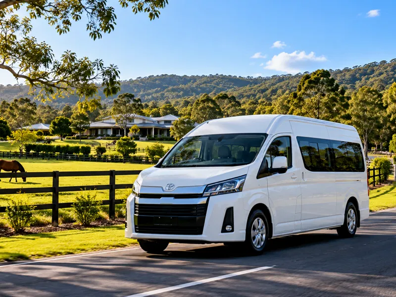 Mernda local airport transfer area